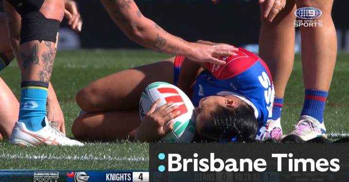 Video: Clydsdale suffers groin complaint