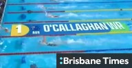 O'Callaghan shatters world record