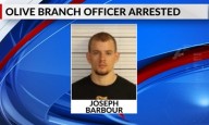 Olive Branch officer arrested on fondling charge