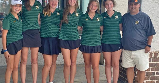 West Florence girls golf wins region championship