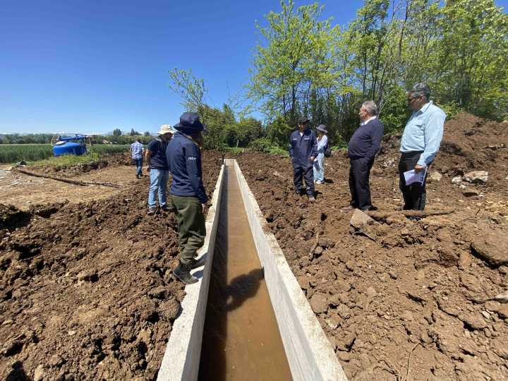 San Clemente fortalece su agricultura con nuevas obras de riego