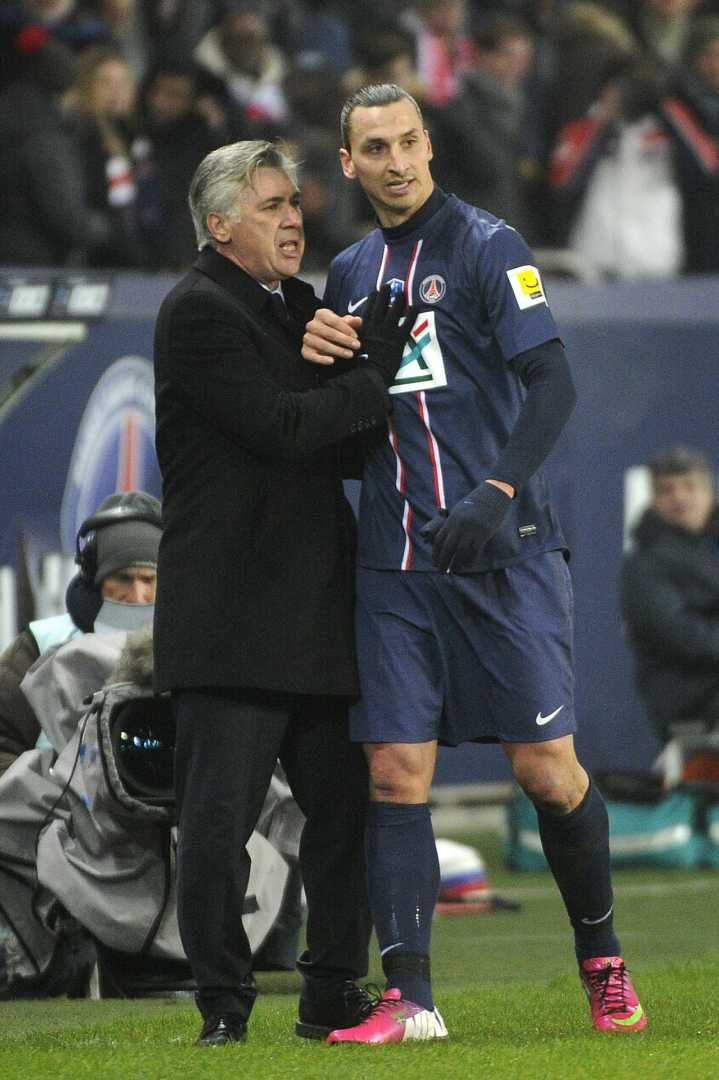 Ibrahimovic: "Espero que el Mundial lo gane Brasil por mi amigo Ancelotti"