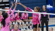 Newark Charter defeats Middletown in high school volleyball