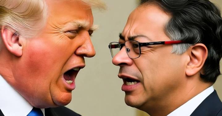 Trump llama narcotraficante a Petro y anuncia ‘mano dura’ de EE. UU. contra Colombia