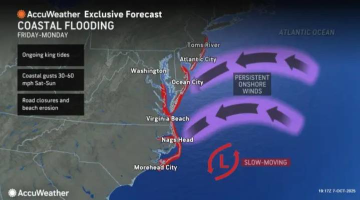 Freeze watch issued for N.J. 3 counties. Threat of weekend coastal storm increases.