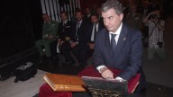 Ramón Gómez jura el cargo de Hermano Mayor de la Congregación de Mena