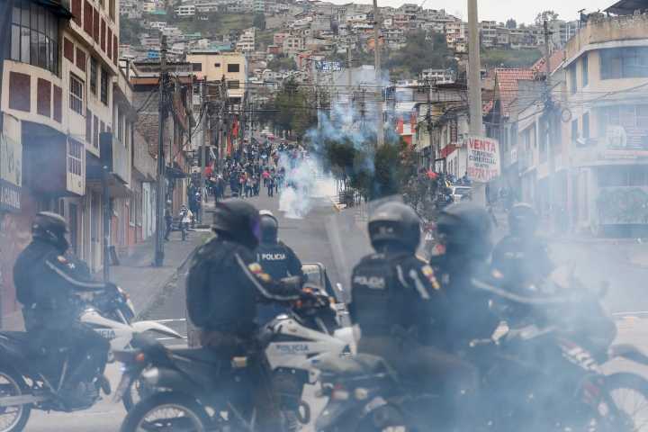 Ecuador: bloqueos y represión en el Día de la Resistencia
