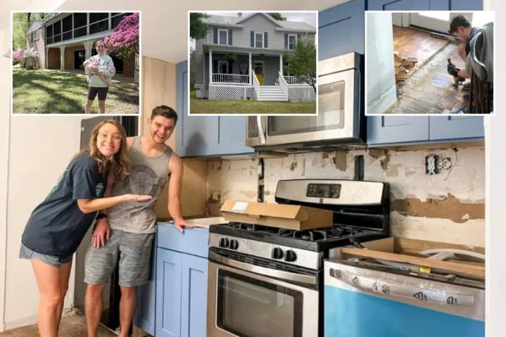 Couple uses DIY skills from Google to flip homes into lucrative rentals