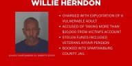 Spartanburg man charged with exploitation of a vulnerable adult