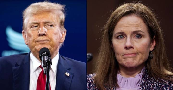 Justice Barrett basically admits SCOTUS can do nothing if Trump violates rulings