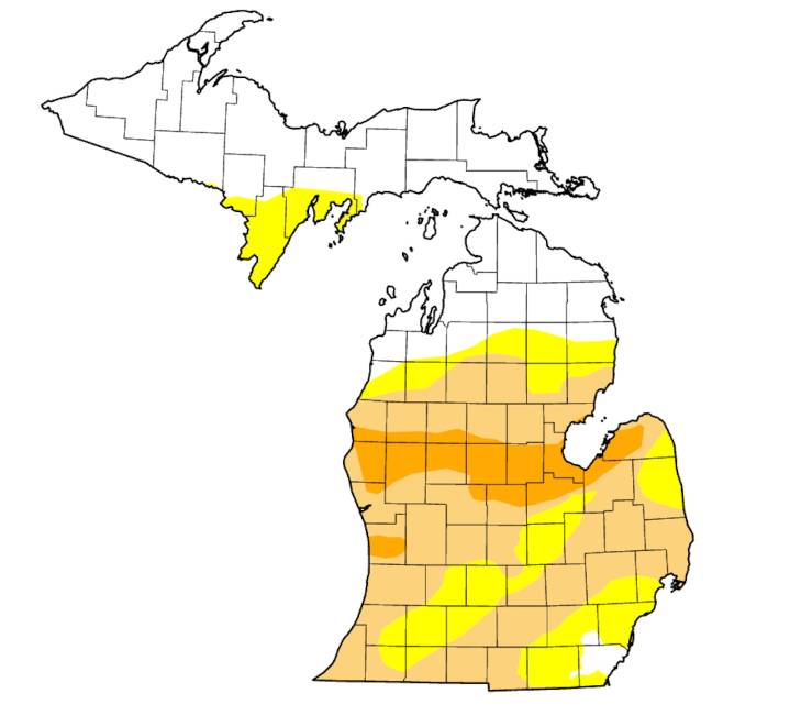 Weather Drought over Michigan intensifies, expands even more in last week