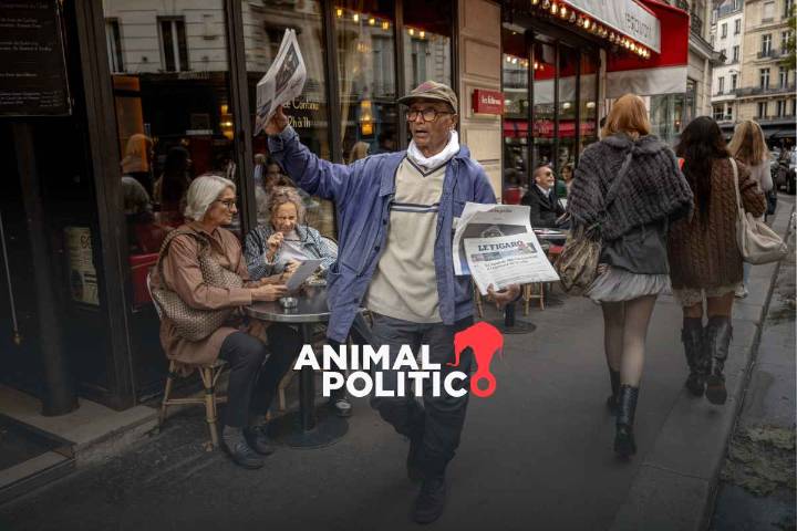 Ali Akbar, el último vendedor de periódicos ambulante de París
