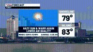 A Warm start to the week & rain Wednesday