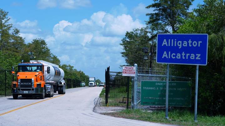 FEMA reiumburses Florida for 'Alligator Alcatraz'
