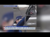 Blue Jackets hand out season's first Donkey Hat to girl, 12, battling tumor