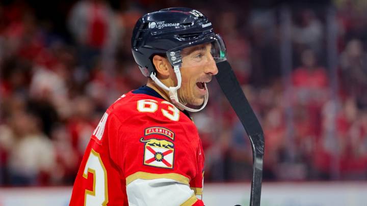 Brad Marchand discusses emotions before Bruins host Panthers