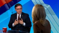 Should Trump use shutdown to fire federal workers? Hear what Mike Johnson thinks