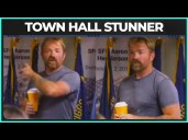 Town Hall STUNNED By Populist Democrat In Viral Video