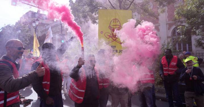 Eiffel Tower closed as nationwide strikes held across France against austerity