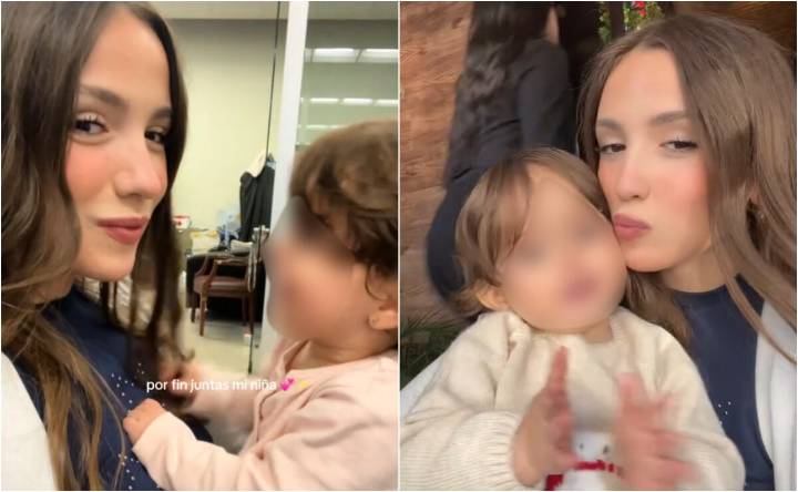 Marianne Gonzaga presume reunión con su hija en TikTok: "por fin juntas, mi niña"