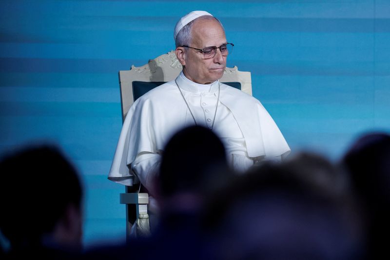 Pope Leo slams 'ethical derailment' of continued world hunger