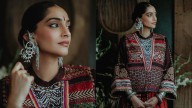 Sonam Kapoor’s Boho-Chic Diwali Look Celebrates Indian Craft And Vibrant Colour