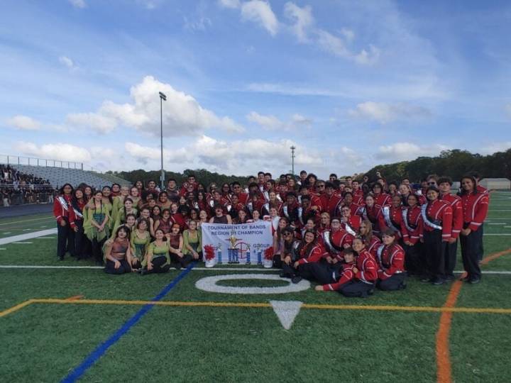 Jackson Township High School band sweeps regionals with top honors