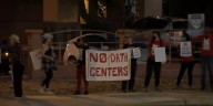 Protestors try to stop Project Blue land sale, Supervisor Heinz says it’s not that simple