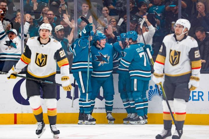 How to watch Thursday’s San Jose Sharks-Vegas Golden Knights game