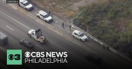 Police chase on I-95 in Philadelphia caught on camera, at least 2 arrested