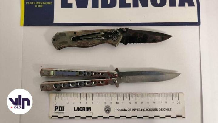 Tensa noche en Linares: PDI detiene a dos hombres por pelea con arma cortante cerca de cuartel policial