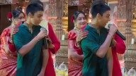 Maha Ashtami: Kajol’s Son Yug Devgan Gets Emotional, Sweetly Chants ‘Durga Maa Ki Jai’