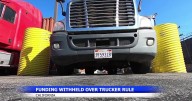 Federal funding withheld from California over truck driver language rules