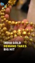 India's Gold Imports Slump Nearly 40%, Investment Demand Rises