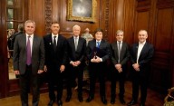 Milei cenó con la cúpula de JP Morgan y Quirno se mostró como canciller
