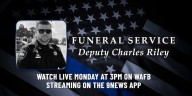 Memorial service for Deputy Charles Riley