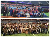 Two Central NY marching bands rewrite history with state title wins: ‘They were just ready to throw down’