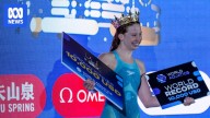 Mollie O'Callaghan breaks freestyle 200m short course world record for second time in one week