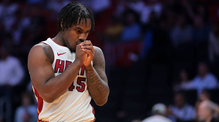 Heat’s Davion Mitchell details ‘cautious’ approach to recent calf strain