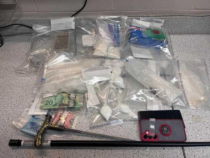 Joint RCMP units seize drugs and weapons in Penhold bust