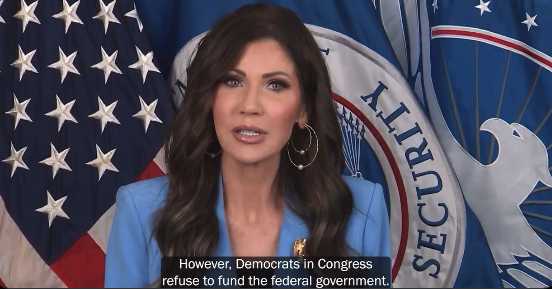 Airports Are Refusing to Air Noem’s Weird Shutdown Video