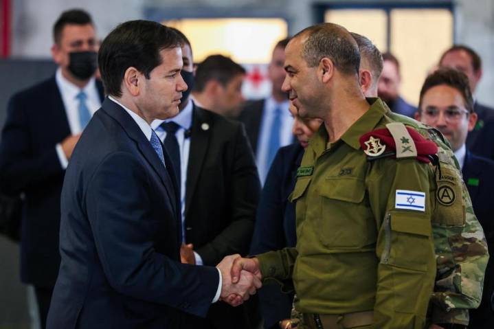 Rubio tours US-led center in Israel overseeing the ceasefire in Gaza