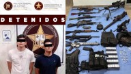 Aseguran Armas Largas, Dosis de Droga y Detienen a 2 Sujetos en Ciudad Obregón