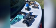 Adult, 3 juveniles taken into custody on gun charges