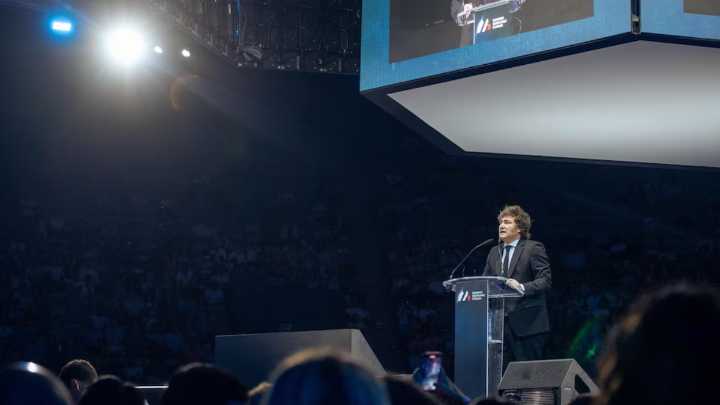 Javier Milei felicitó a María Corina Machado por ganar el Nobel de la Paz
