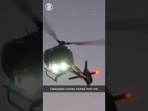 3 critically injured when medical helicopter crashes on Sacramento highway, officials say #shorts