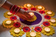 Diwali Rangoli Designs: Brighten Your Home with Beautiful Diya and Floral Patterns