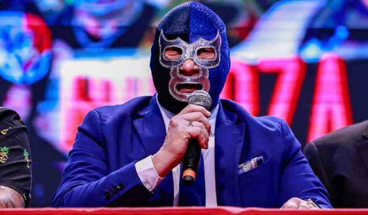 Revelan estado de salud de Blue Demon Jr tras sufrir accidente de tránsito