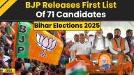 Bihar Elections 2025: BJP Releases First List Of 71 Candidates For Bihar Assembly Election 2025