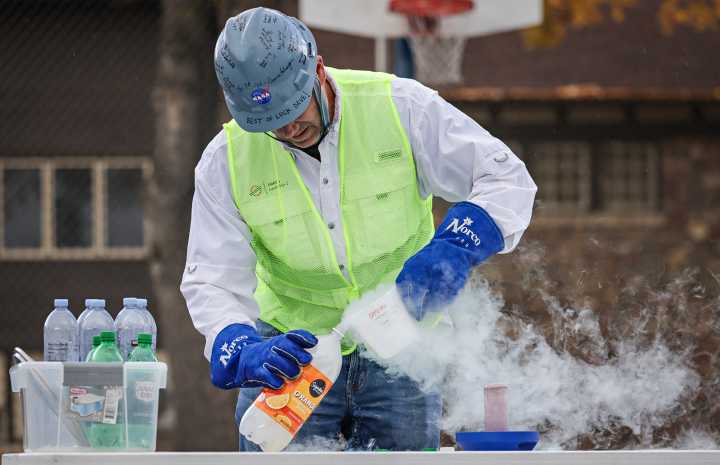 Spooky Science Experiment Takes Center Stage at St. Matthew’s